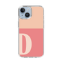 Slim Protection Case［ Original - initial two tone - D pink ］