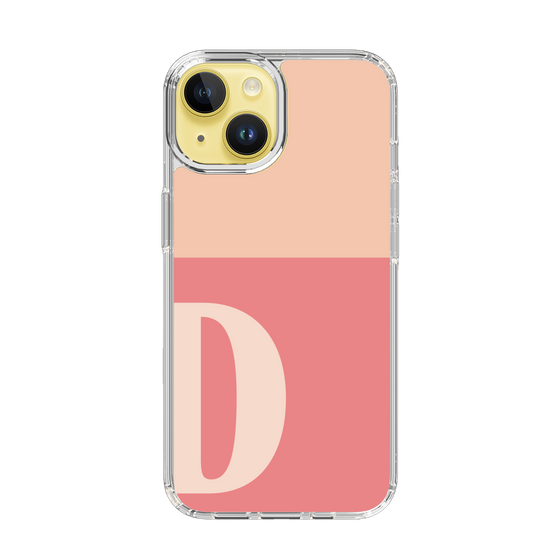 Slim Protection Case［ Original - initial two tone - D pink ］