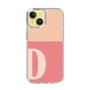 Slim Protection Case［ Original - initial two tone - D pink ］