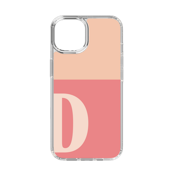 Slim Protection Case［ Original - initial two tone - D pink ］