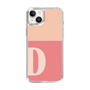 Slim Protection Case［ Original - initial two tone - D pink ］