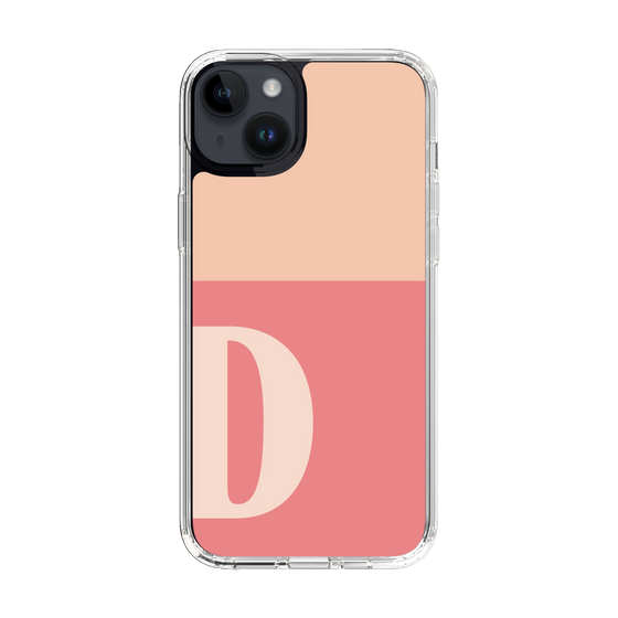 Slim Protection Case［ Original - initial two tone - D pink ］
