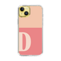 Slim Protection Case［ Original - initial two tone - D pink ］