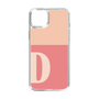 Slim Protection Case［ Original - initial two tone - D pink ］