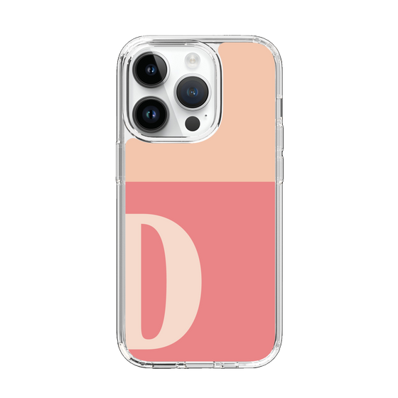 Slim Protection Case［ Original - initial two tone - D pink ］