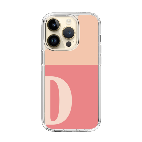 Slim Protection Case［ Original - initial two tone - D pink ］