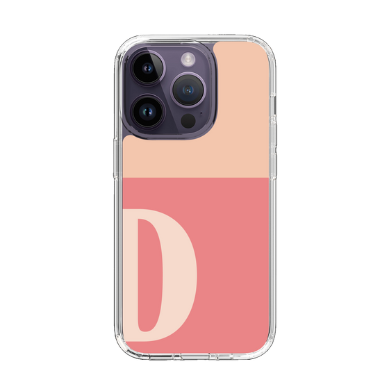 Slim Protection Case［ Original - initial two tone - D pink ］