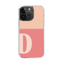 Slim Protection Case［ Original - initial two tone - D pink ］