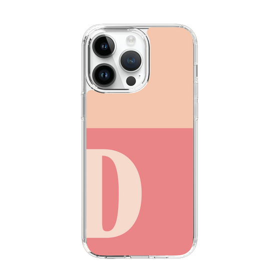Slim Protection Case［ Original - initial two tone - D pink ］