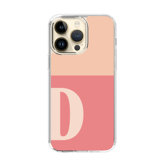 Slim Protection Case［ Original - initial two tone - D pink ］