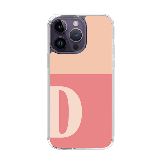 Slim Protection Case［ Original - initial two tone - D pink ］