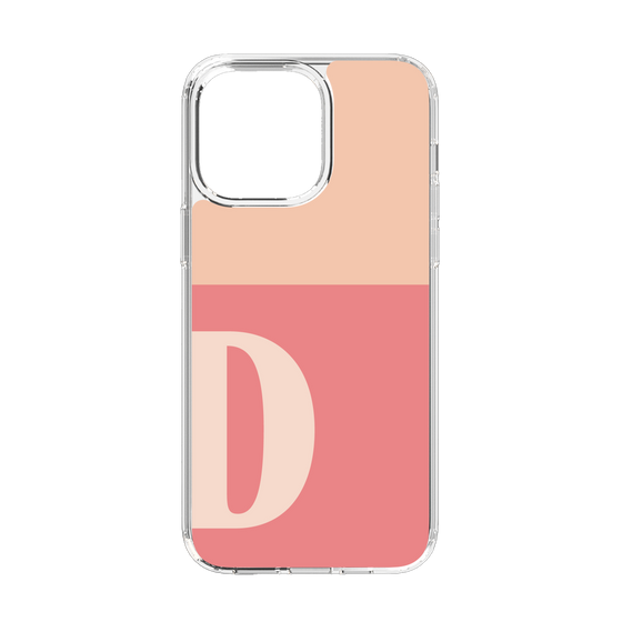 Slim Protection Case［ Original - initial two tone - D pink ］