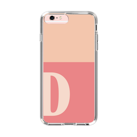 Slim Protection Case［ Original - initial two tone - D pink ］