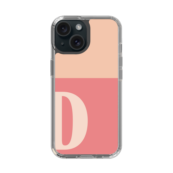 Slim Protection Case［ Original - initial two tone - D pink ］