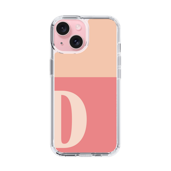 Slim Protection Case［ Original - initial two tone - D pink ］