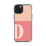 Slim Protection Case［ Original - initial two tone - D pink ］