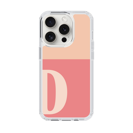 Slim Protection Case［ Original - initial two tone - D pink ］