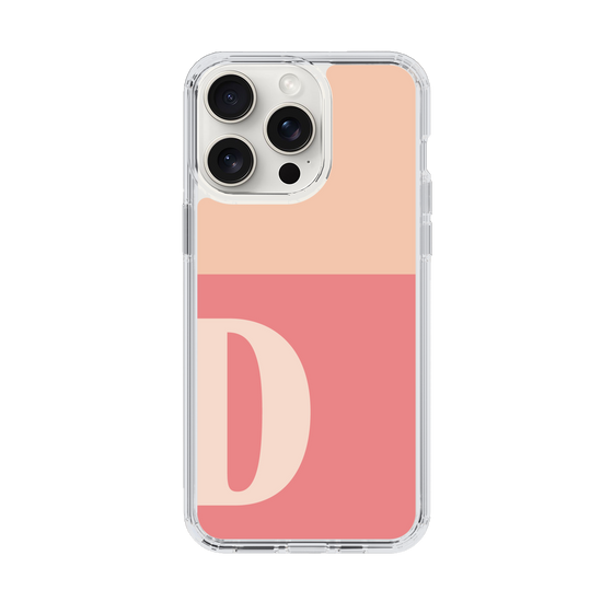 Slim Protection Case［ Original - initial two tone - D pink ］