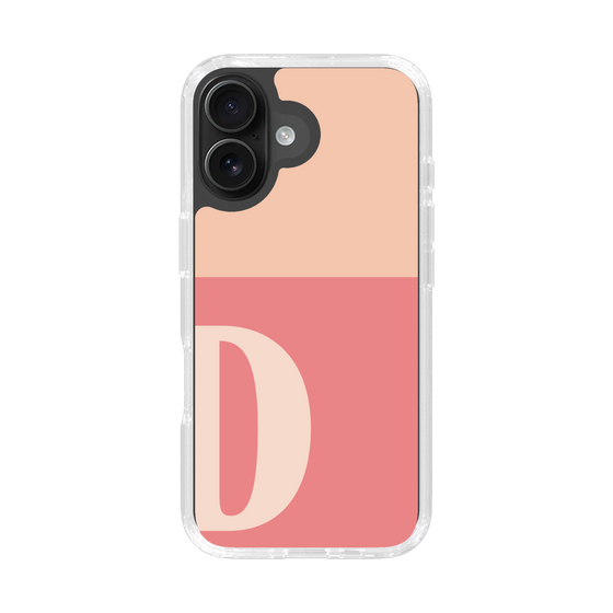 Slim Protection Case［ オリジナル - initial two tone - D pink ］
