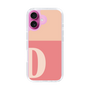 Slim Protection Case［ オリジナル - initial two tone - D pink ］