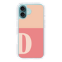 Slim Protection Case［ オリジナル - initial two tone - D pink ］