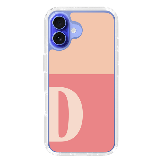 Slim Protection Case［ オリジナル - initial two tone - D pink ］