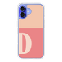 Slim Protection Case［ オリジナル - initial two tone - D pink ］