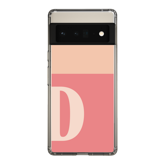 Slim Protection Case［ Original - initial two tone - D pink ］
