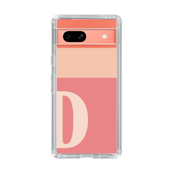 Slim Protection Case［ Original - initial two tone - D pink ］