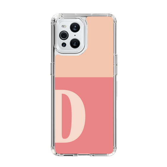 Slim Protection Case［ Original - initial two tone - D pink ］