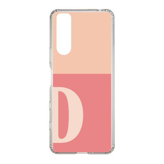 Slim Protection Case［ Original - initial two tone - D pink ］