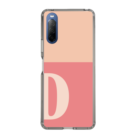 Slim Protection Case［ Original - initial two tone - D pink ］
