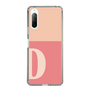 Slim Protection Case［ Original - initial two tone - D pink ］