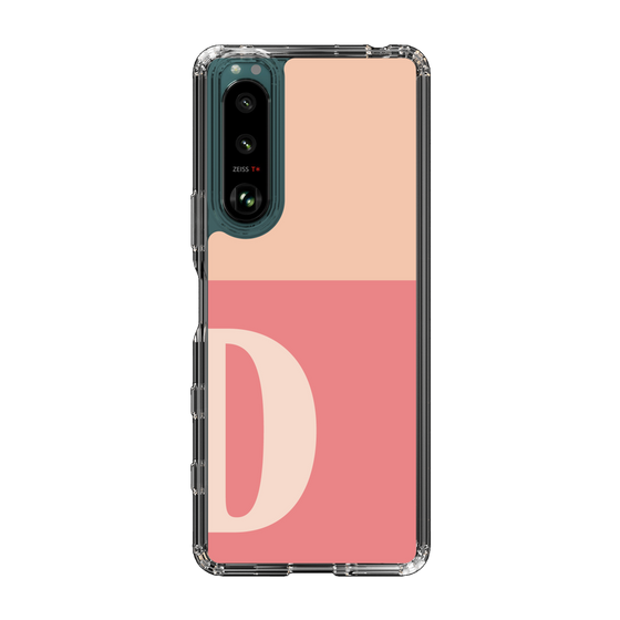 Slim Protection Case［ Original - initial two tone - D pink ］