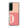 Slim Protection Case［ Original - initial two tone - D pink ］