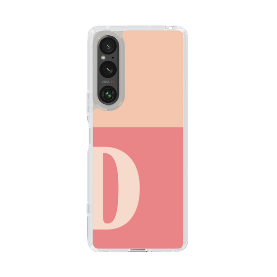 Slim Protection Case［ Original - initial two tone - D pink ］
