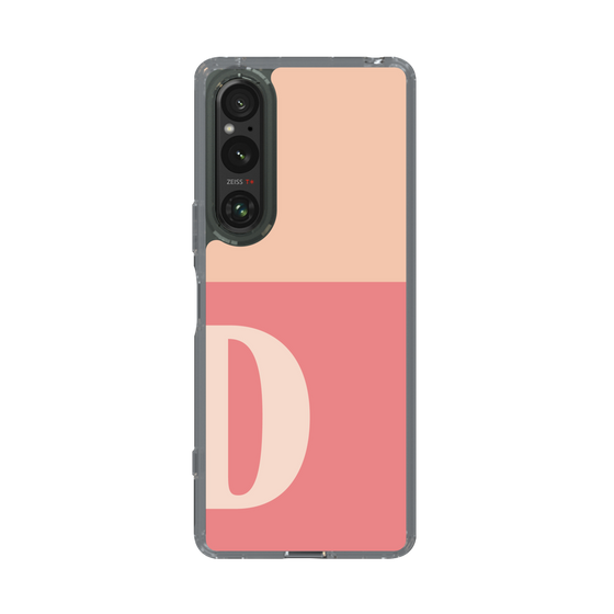 Slim Protection Case［ Original - initial two tone - D pink ］