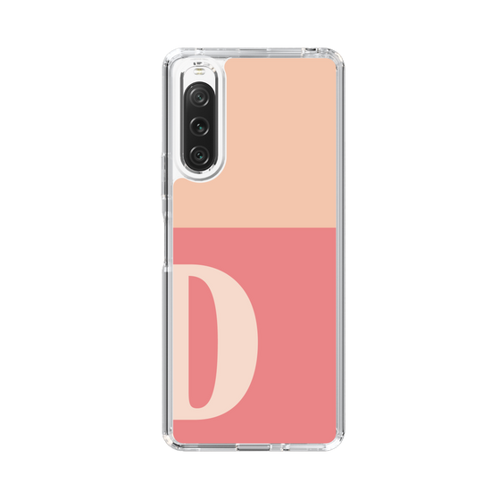 Slim Protection Case［ Original - initial two tone - D pink ］