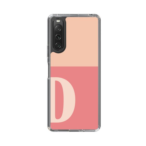 Slim Protection Case［ Original - initial two tone - D pink ］