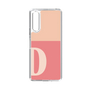 Slim Protection Case［ Original - initial two tone - D pink ］