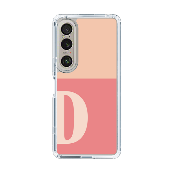 Slim Protection Case［ Original - initial two tone - D pink ］