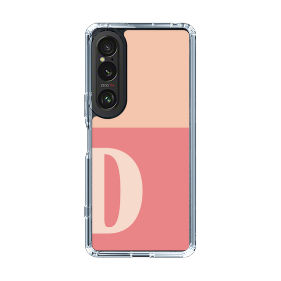 Slim Protection Case［ Original - initial two tone - D pink ］