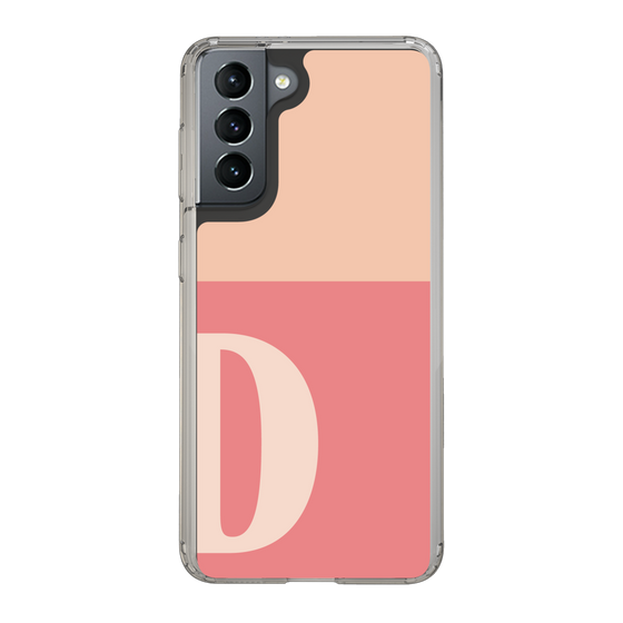 Slim Protection Case［ Original - initial two tone - D pink ］