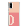 Slim Protection Case［ Original - initial two tone - D pink ］