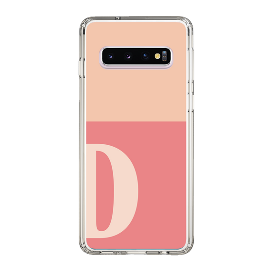 Slim Protection Case［ Original - initial two tone - D pink ］