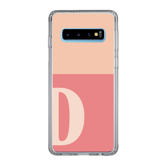 Slim Protection Case［ Original - initial two tone - D pink ］