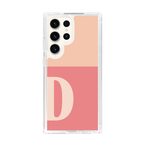Slim Protection Case［ Original - initial two tone - D pink ］