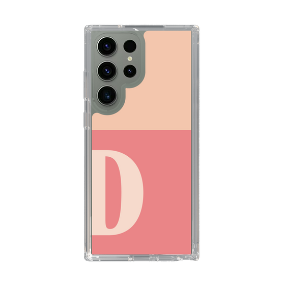 Slim Protection Case［ Original - initial two tone - D pink ］