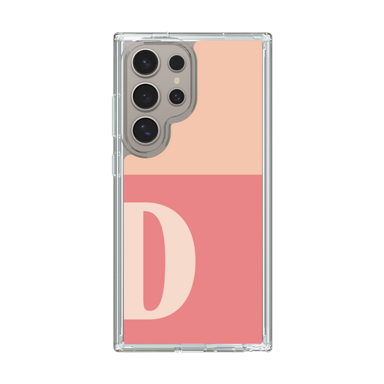 Slim Protection Case［ Original - initial two tone - D pink ］