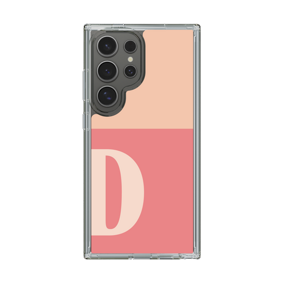 Slim Protection Case［ Original - initial two tone - D pink ］